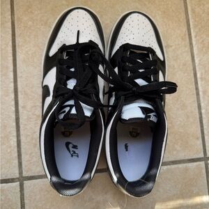 Nike Dunks Low Big Kids/womens shoe in white